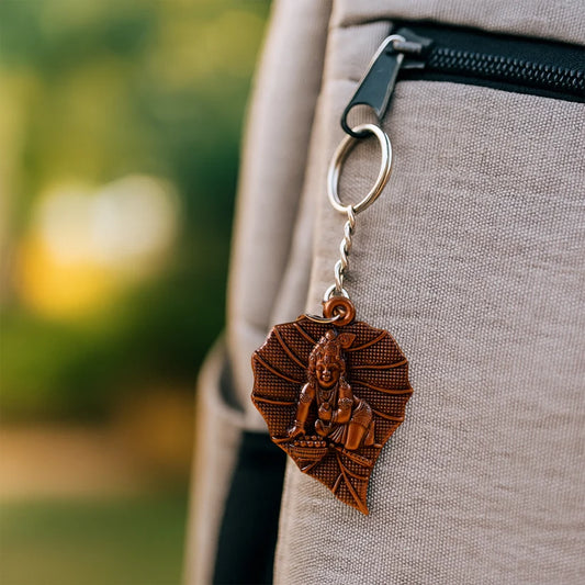 Bal Krishna Antique Bronze Keychain