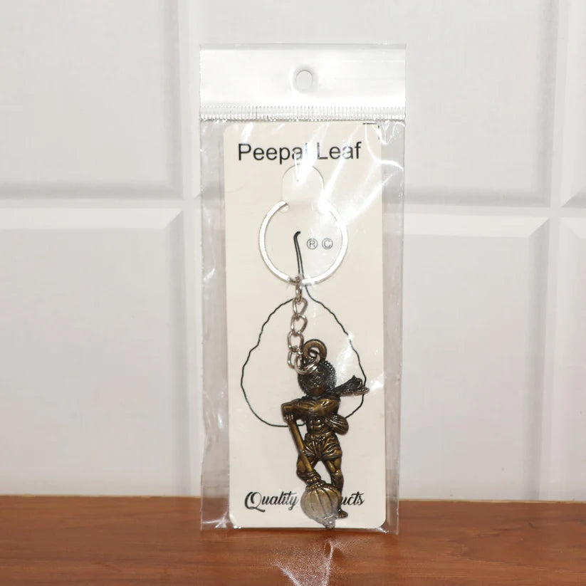 Lord Hanuman Metal Keychain