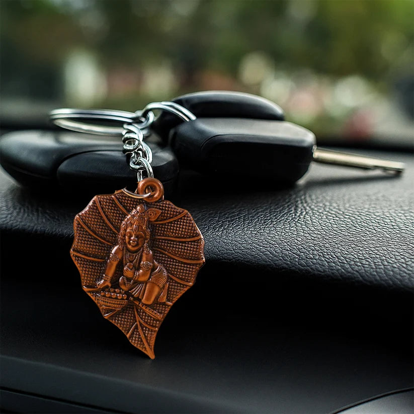 Bal Krishna Antique Bronze Keychain