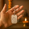 Ganeshji Metal Keychain