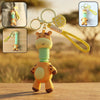 Giraffe Cartoon Keychain – Flexible Neck