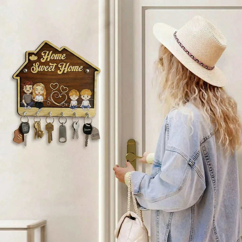 Home Sweet Home Key Holder