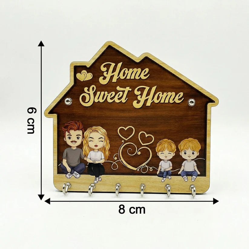 Home Sweet Home Key Holder