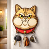 Cat Wooden Key Holder