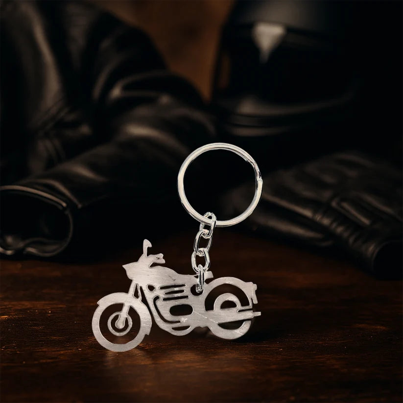 Motorcycle Keychain – Durable Metal