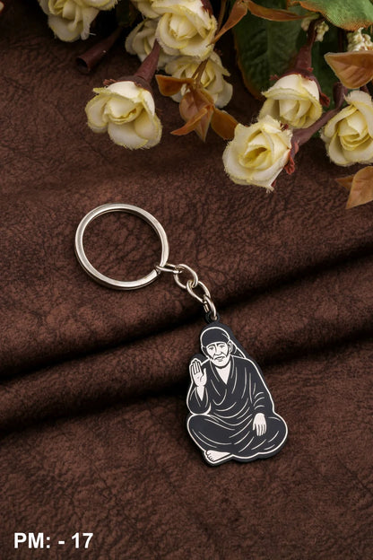 Shirdi Sai Baba Premium Metal Keychain