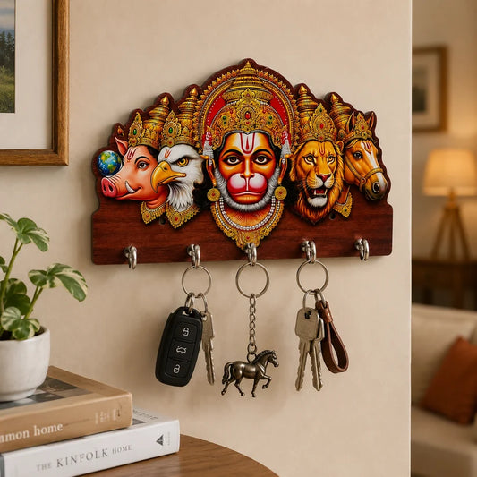 Panch Mukhi Hanumanji Key Holder