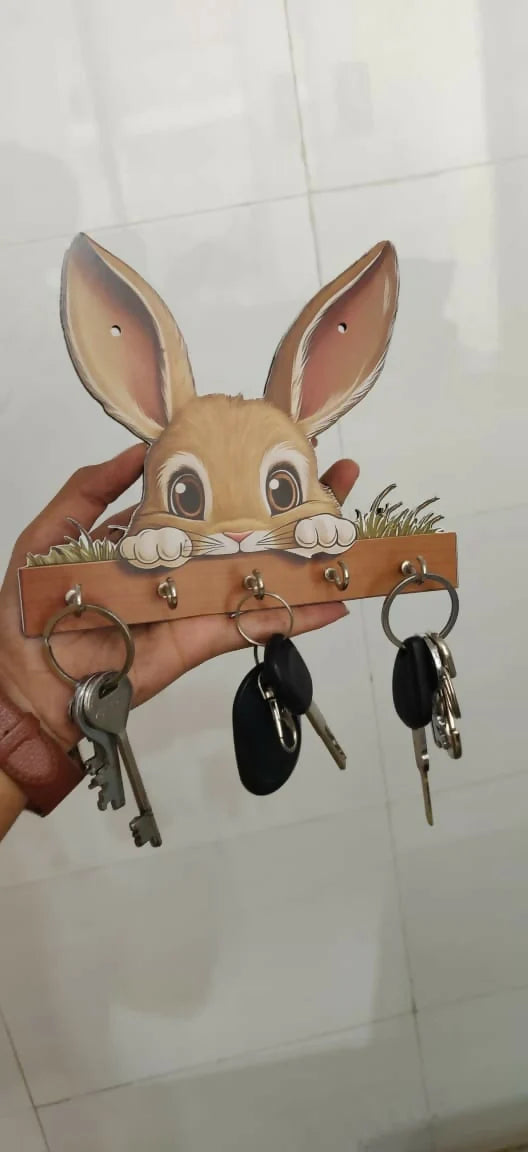 Cute Bunny Key Holder