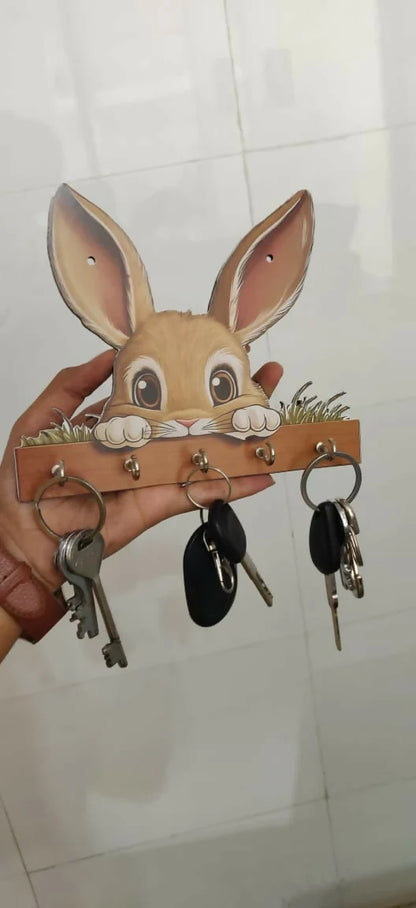 Cute Bunny Key Holder