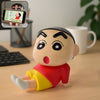 Shinchan Character Sitting Figurine - Mobile Stand