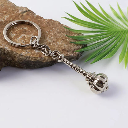 Gada Keychain – Stylish Metallic