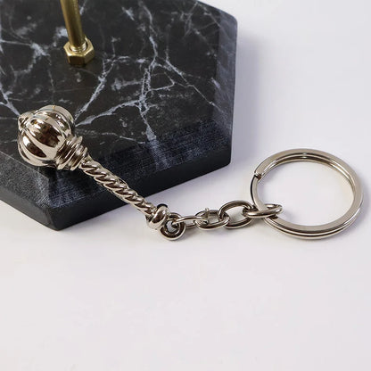Gada Keychain – Stylish Metallic
