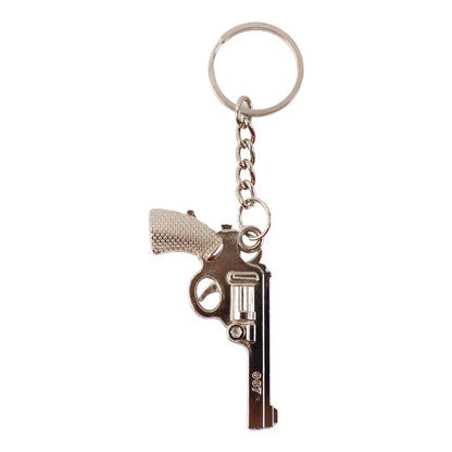 Gun Shape Keychain – Durable Metal