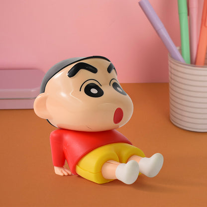 Shinchan Character Sitting Figurine - Mobile Stand