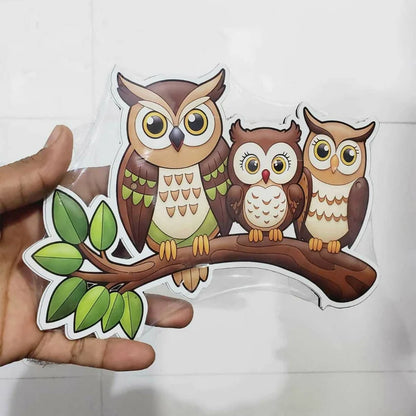 Cute Owls Key Holder