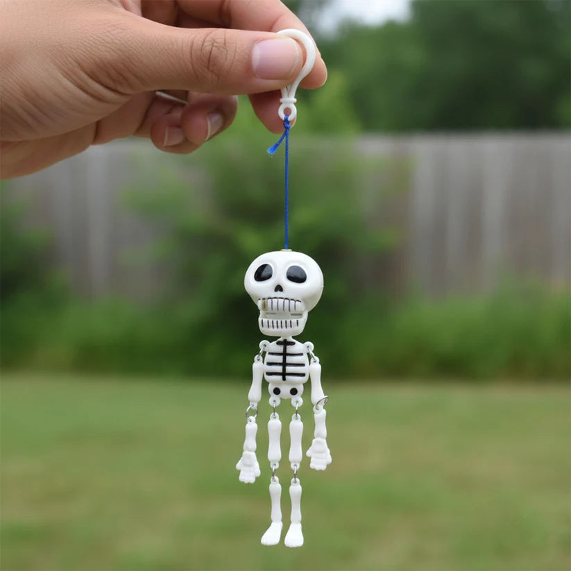 Skeleton Doll Keychain – Fun Hanging Clip-On