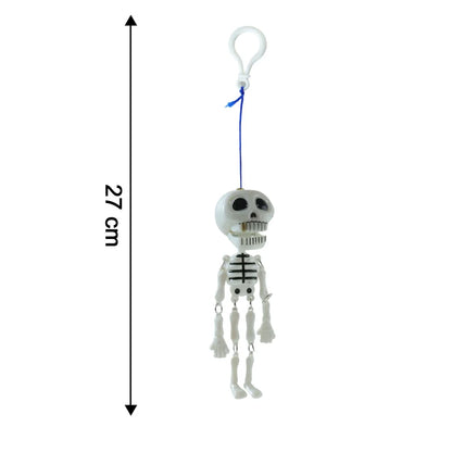 Skeleton Doll Keychain – Fun Hanging Clip-On