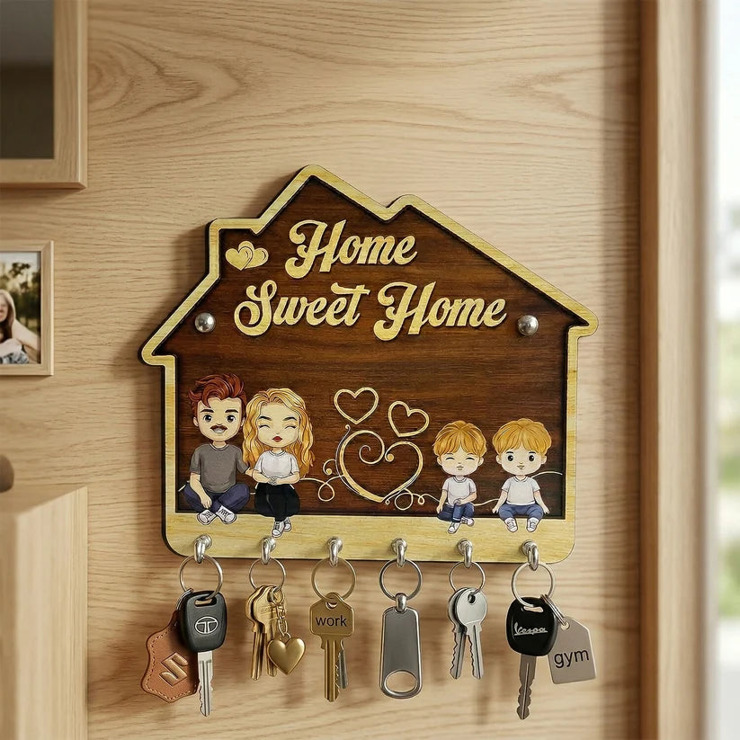 Home Sweet Home Key Holder