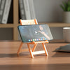 Mini Chair Shape Mobile Stand Holder Peach Color