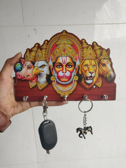 Panch Mukhi Hanumanji Key Holder
