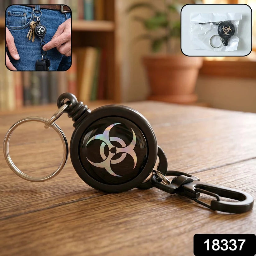 Retractable Keychain – Durable Anti-Lost with Clip